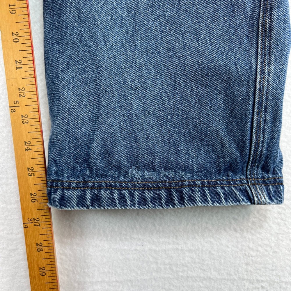 Duluth Trading Co. Denim Jeans Relaxed Fit Men 42x28 Blue Medium Wash Utility - Picture 6 of 10
